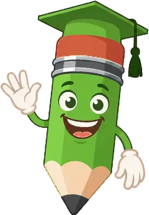 Mateturuś, maskotka Matetury, macha na powitanie